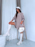 ELYNDI large size sweater "TULIP 37744" - dark beige
